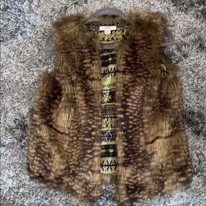 Faux Fur Vest
